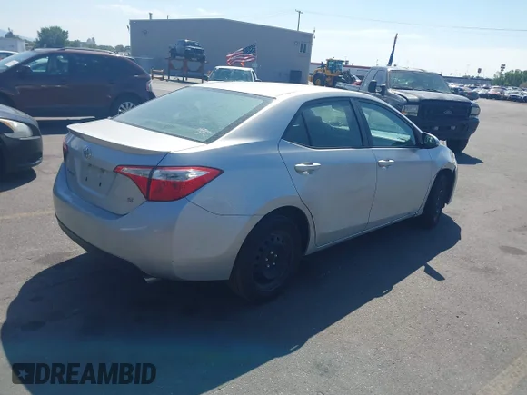 ✅ 2016 Toyota Corolla L • VIN: 5YFBURHE1GP527160 • Lot: 43217006. Wystawiony na IAAI z przebiegiem 263 808 mil. Bezpłatny archiwum sprzedaży aukcyjnych z USA i szczegółowy raport historii pojazdu na DreamBid. Zdjęcie 4.