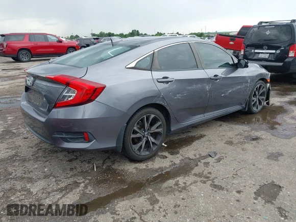 ✅ 2017 Honda Civic EX • VIN: 19XFC2F75HE050459 • Lot: 45193803. Wystawiony na IAAI z przebiegiem 81 239 mil. Bezpłatny archiwum sprzedaży aukcyjnych z USA i szczegółowy raport historii pojazdu na DreamBid. Zdjęcie 4.