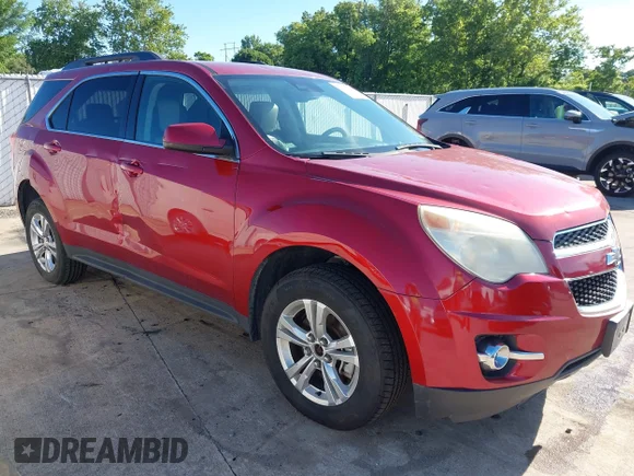 ✅ 2013 Chevrolet Equinox LT • VIN: 2GNALPEKXD6428581 • Lot: 45270345. Listed on IAAI with 155,681 mi. Free auction sales archive from the USA and detailed vehicle history report at DreamBid. Image 1.