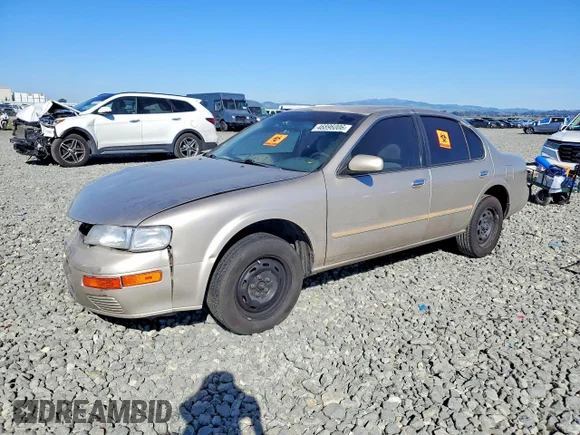 ✅ 1996 Nissan Maxima GXE • VIN: JN1CA21D7TT154931 • Lot: 46896006. Listed on Copart with 213,255 mi. Free auction sales archive from the USA and detailed vehicle history report at DreamBid. Image 1.