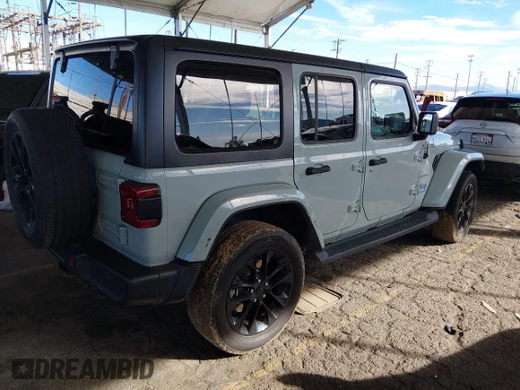 ✅ 2023 Jeep Wrangler Sahara • VIN: 1C4JJXP65PW683471 • Лот: 44105007. Опубліковано раніше на IAAI з пробігом 74 667 миль. Безкоштовний доступ до архіву аукціонних продажів зі США та докладний звіт про історію автомобіля на DreamBid. Зображення 4.