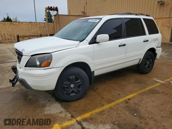 ✅ 2005 Honda Pilot EX • VIN: 5FNYF18495B061449 • Лот: 51681666. Опубліковано раніше на Copart з пробігом 180 194 миль. Безкоштовний доступ до архіву аукціонних продажів зі США та докладний звіт про історію автомобіля на DreamBid. Зображення 1.