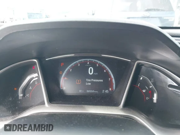 ✅ 2021 Honda Civic Sport • VIN: 19XFC2F85ME001989 • Lot: 45027668. Wystawiony na IAAI z przebiegiem 69 296 mil. Bezpłatny archiwum sprzedaży aukcyjnych z USA i szczegółowy raport historii pojazdu na DreamBid. Zdjęcie 7.
