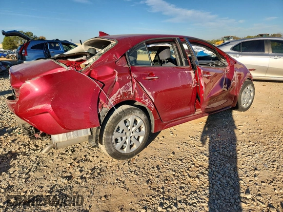 ✅ 2022 Toyota Corolla LE • VIN: JTDEPMAE7NJ210678 • Lot: 91722365. Wystawiony na Copart z przebiegiem 12 962 mil. Bezpłatny archiwum sprzedaży aukcyjnych z USA i szczegółowy raport historii pojazdu na DreamBid. Zdjęcie 3.