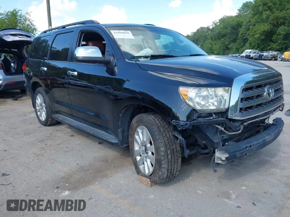 ✅ 2014 Toyota Sequoia Platinum • VIN: 5TDDW5G17ES108566 • Lot: 42860068. Wystawiony na IAAI z przebiegiem 96 380 mil. Bezpłatny archiwum sprzedaży aukcyjnych z USA i szczegółowy raport historii pojazdu na DreamBid. Zdjęcie 1.