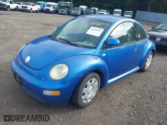 ✅ 2000 Volkswagen Beetle • VIN: 3VWBC21CXYM407382 • Lot: 43325517. Wystawiony na IAAI z przebiegiem 152 028 mil. Bezpłatny archiwum sprzedaży aukcyjnych z USA i szczegółowy raport historii pojazdu na DreamBid. Zdjęcie 2.
