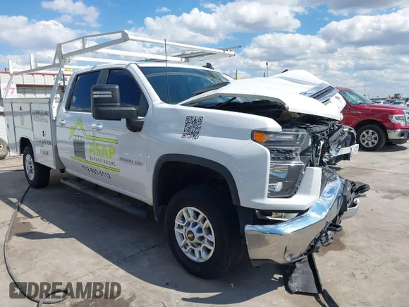 ✅ 2023 Chevrolet Silverado 2500HD • VIN: 1GB1WNE74PF259351 • Lot: 43311488. Listed on IAAI with 28,759 mi. Free auction sales archive from the USA and detailed vehicle history report at DreamBid. Image 1.