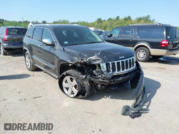 ✅ 2011 Jeep Grand Cherokee Limited • VIN: 1J4RR5GG3BC575234 • Lot: 45128842. Listed on IAAI with 158,695 mi. Free auction sales archive from the USA and detailed vehicle history report at DreamBid. Image 1.
