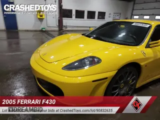 ✅ 2005 Ferrari 430 Berlinetta • VIN: ZFFEW58A850141518 • Lot: 90832635. Listed on Copart with 40,585 mi. Free auction sales archive from the USA and detailed vehicle history report at DreamBid. Image 15.