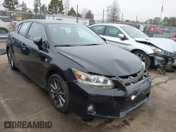 ✅ 2012 Lexus CT 200h • VIN: JTHKD5BH3C2120993 • Лот: 41297775. Опубліковано раніше на IAAI з пробігом 114 895 миль. Безкоштовний доступ до архіву аукціонних продажів зі США та докладний звіт про історію автомобіля на DreamBid. Зображення 1.