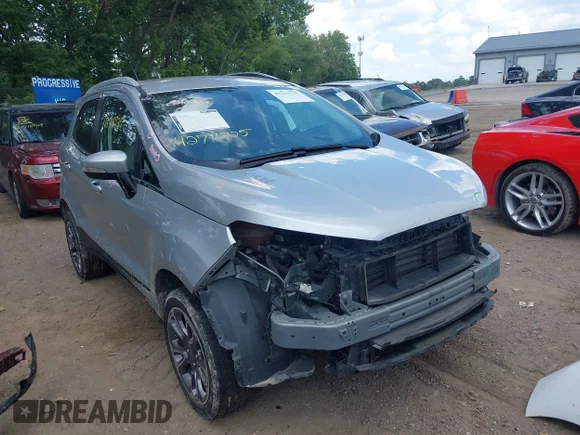 ✅ 2021 Ford EcoSport Titanium • VIN: MAJ6S3KL5MC403107 • Lot: 42711725. Listed on IAAI with 106,030 mi. Free auction sales archive from the USA and detailed vehicle history report at DreamBid. Image 1.