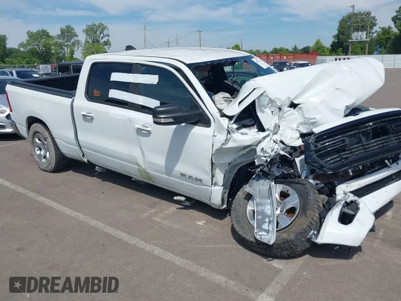 ✅ 2019 Ram 1500 Big Horn • VIN: 1C6SRFMT2KN667624 • Lot: 45273112. Wystawiony na IAAI z przebiegiem Nie podano. Bezpłatny archiwum sprzedaży aukcyjnych z USA i szczegółowy raport historii pojazdu na DreamBid. Zdjęcie 1.