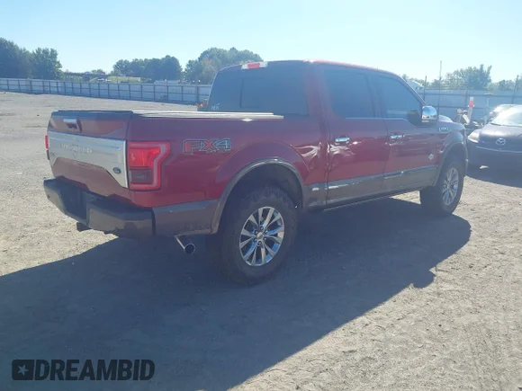 ✅ 2016 Ford F-150 Lariat • VIN: 1FTEW1EG9GFC07316 • Lot: 43472812. Wystawiony na IAAI z przebiegiem 150 409 mil. Bezpłatny archiwum sprzedaży aukcyjnych z USA i szczegółowy raport historii pojazdu na DreamBid. Zdjęcie 4.