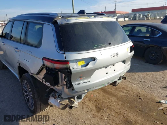 ✅ 2021 Jeep Grand Cherokee Summit • VIN: 1C4RJKEGXM8104122 • Лот: 43690521. Опубліковано раніше на IAAI з пробігом 64 873 миль. Безкоштовний доступ до архіву аукціонних продажів зі США та докладний звіт про історію автомобіля на DreamBid. Зображення 6.
