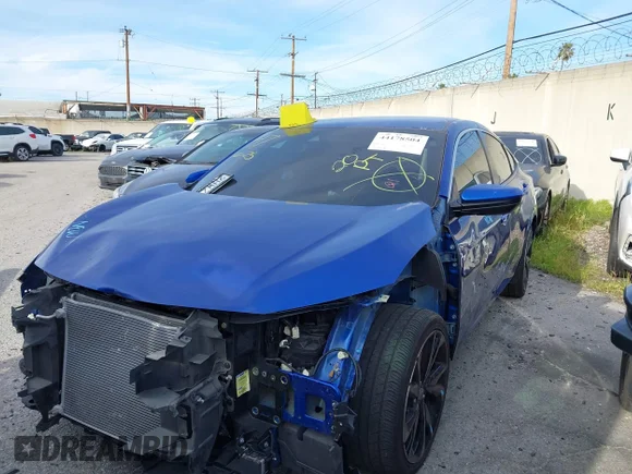 ✅ 2019 Honda Civic Sport • VIN: 2HGFC2F85KH523878 • Lot: 44178504. Listed on IAAI with 122,560 mi. Free auction sales archive from the USA and detailed vehicle history report at DreamBid. Image 2.