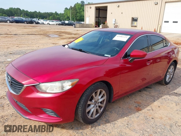 ✅ 2014 Mazda 6 i Sport • VIN: JM1GJ1U6XE1130403 • Lot: 42486523. Wystawiony na IAAI z przebiegiem 179 229 mil. Bezpłatny archiwum sprzedaży aukcyjnych z USA i szczegółowy raport historii pojazdu na DreamBid. Zdjęcie 2.