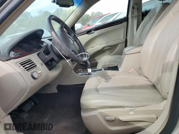 ✅ 2008 Buick Lucerne CXL • VIN: 1G4HD57228U102489 • Lot: 74364274. Wystawiony na Copart z przebiegiem 130 233 mil. Bezpłatny archiwum sprzedaży aukcyjnych z USA i szczegółowy raport historii pojazdu na DreamBid. Zdjęcie 7.