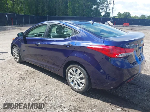 ✅ 2012 Hyundai Elantra GLS • VIN: 5NPDH4AEXCH100755 • Lot: 45417231. Wystawiony na IAAI z przebiegiem 119 000 mil. Bezpłatny archiwum sprzedaży aukcyjnych z USA i szczegółowy raport historii pojazdu na DreamBid. Zdjęcie 3.