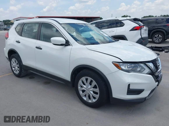 ✅ 2017 Nissan Rogue S • VIN: KNMAT2MT5HP532665 • Lot: 45269571. Listed on IAAI with 100,564 mi. Free auction sales archive from the USA and detailed vehicle history report at DreamBid. Image 1.