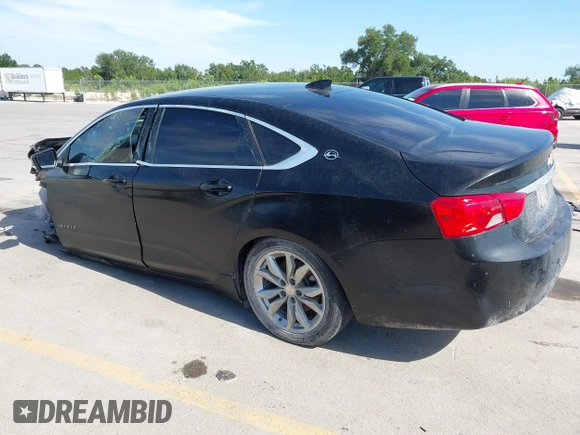 ✅ 2017 Chevrolet Impala LT • VIN: 2G1105SA9H9153252 • Lot: 45123584. Listed on IAAI with 145,659 mi. Free auction sales archive from the USA and detailed vehicle history report at DreamBid. Image 3.