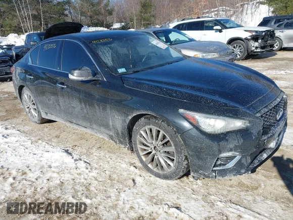 ✅ 2020 Infiniti Q50 Luxe • VIN: JN1EV7AR2LM250059 • Лот: 44283576. Опубликован ранее на IAAI с пробегом 150 102 миль. Бесплатный доступ к архиву аукционных продаж из США и подробный отчёт об истории автомобиля на DreamBid. Изображение 1.