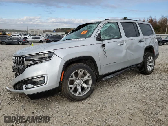 ✅ 2022 Jeep Wagoneer Series II • VIN: 1C4SJUBT3NS181143 • Lot: 83492174. Listed on Copart with Not provided. Free auction sales archive from the USA and detailed vehicle history report at DreamBid. Image 1.