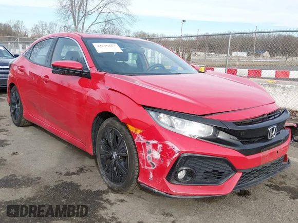 ✅ 2018 Honda Civic EX • VIN: SHHFK7H55JU431108 • Лот: 44210107. Опубликован ранее на IAAI с пробегом 81 923 миль. Бесплатный доступ к архиву аукционных продаж из США и подробный отчёт об истории автомобиля на DreamBid. Изображение 1.