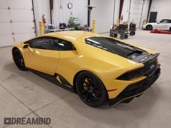 ✅ 2020 Lamborghini Huracan • VIN: ZHWUF4ZF8LLA13591 • Лот: 44383889. Опубликован ранее на IAAI с пробегом 24 528 миль. Бесплатный доступ к архиву аукционных продаж из США и подробный отчёт об истории автомобиля на DreamBid. Изображение 3.