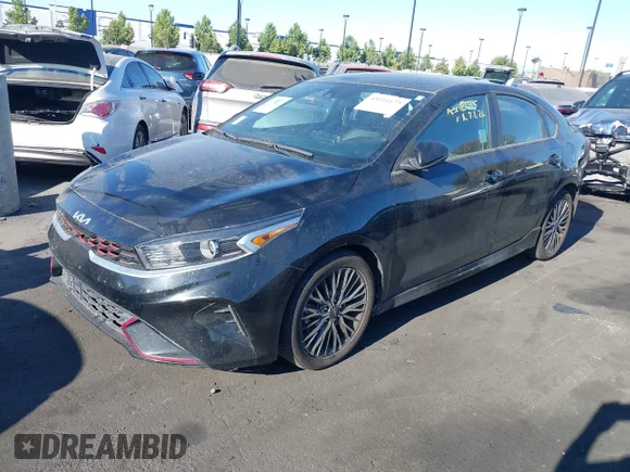 ✅ 2022 Kia Forte GT-Line • VIN: 3KPF54AD2NE488483 • Лот: 45516173. Опубліковано раніше на IAAI з пробігом 58 723 миль. Безкоштовний доступ до архіву аукціонних продажів зі США та докладний звіт про історію автомобіля на DreamBid. Зображення 2.