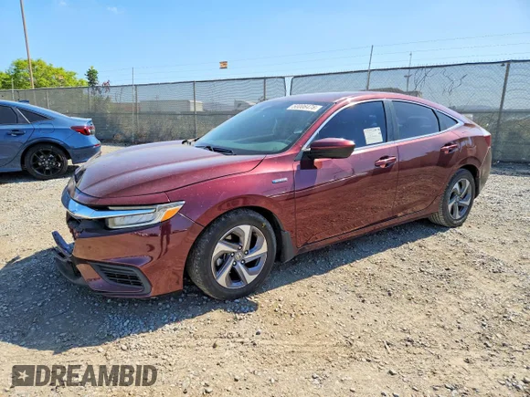✅ 2020 Honda Insight EX • VIN: 19XZE4F51LE007053 • Lot: 50006476. Wystawiony na Copart z przebiegiem 107 416 mil. Bezpłatny archiwum sprzedaży aukcyjnych z USA i szczegółowy raport historii pojazdu na DreamBid. Zdjęcie 1.
