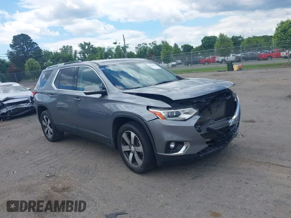 ✅ 2018 Chevrolet Traverse LT • VIN: 1GNERHKW2JJ260852 • Лот: 45385057. Опубликован ранее на IAAI с пробегом 89 320 миль. Бесплатный доступ к архиву аукционных продаж из США и подробный отчёт об истории автомобиля на DreamBid. Изображение 1.