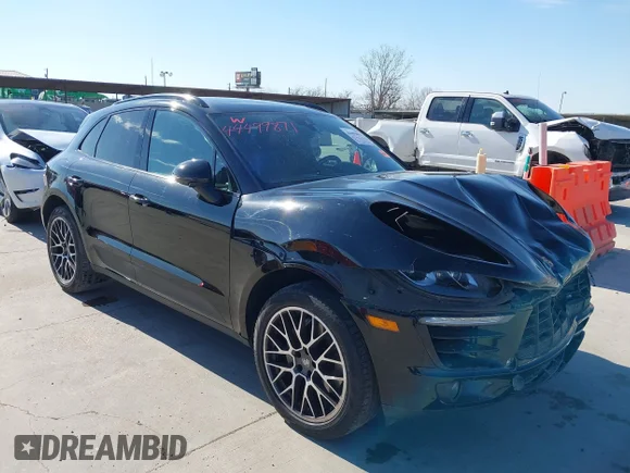 ✅ 2018 Porsche Macan S • VIN: WP1AB2A59JLB35058 • Лот: 44499871. Опубліковано раніше на IAAI з пробігом 59 137 миль. Безкоштовний доступ до архіву аукціонних продажів зі США та докладний звіт про історію автомобіля на DreamBid. Зображення 1.
