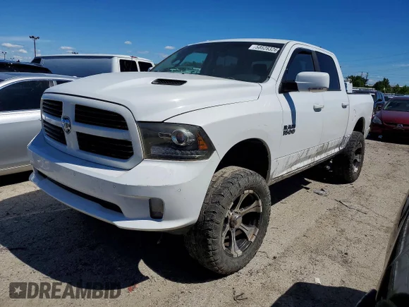 ✅ 2015 Ram 1500 Sport • VIN: 1C6RR7MT3FS558360 • Лот: 58528326. Опубликован ранее на Copart с пробегом 178 545 миль. Бесплатный доступ к архиву аукционных продаж из США и подробный отчёт об истории автомобиля на DreamBid. Изображение 1.