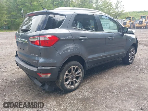 ✅ 2018 Ford EcoSport Titanium • VIN: MAJ6P1WL7JC209318 • Lot: 45184492. Wystawiony na IAAI z przebiegiem 31 559 mil. Bezpłatny archiwum sprzedaży aukcyjnych z USA i szczegółowy raport historii pojazdu na DreamBid. Zdjęcie 4.
