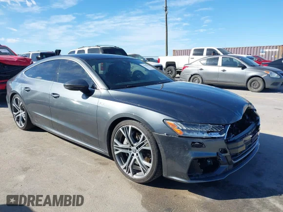 ✅ 2019 Audi A7 Prestige • VIN: WAUV2AF29KN021737 • Lot: 44140182. Wystawiony na IAAI z przebiegiem 58 510 mil. Bezpłatny archiwum sprzedaży aukcyjnych z USA i szczegółowy raport historii pojazdu na DreamBid. Zdjęcie 1.