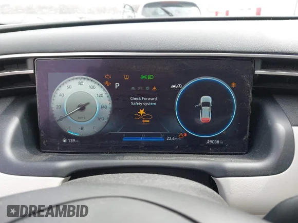 ✅ 2023 Hyundai Tucson SEL • VIN: 5NMJFCAE2PH258495 • Лот: 44690389. Опубликован ранее на IAAI с пробегом 29 038 миль. Бесплатный доступ к архиву аукционных продаж из США и подробный отчёт об истории автомобиля на DreamBid. Изображение 7.