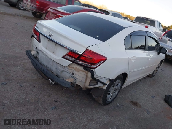 ✅ 2014 Honda Civic LX • VIN: 19XFB2F58EE039596 • Lot: 44163808. Wystawiony na IAAI z przebiegiem 93 044 mil. Bezpłatny archiwum sprzedaży aukcyjnych z USA i szczegółowy raport historii pojazdu na DreamBid. Zdjęcie 4.