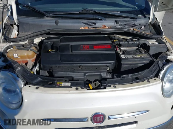 ✅ 2013 FIAT 500 Lounge • VIN: 3C3CFFER0DT608698 • Lot: 41629216. Listed on IAAI with 156,266 mi. Free auction sales archive from the USA and detailed vehicle history report at DreamBid. Image 10.