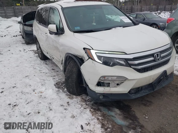 ✅ 2018 Honda Pilot EX-L • VIN: 5FNYF6H89JB056116 • Лот: 43935084. Опубліковано раніше на IAAI з пробігом 120 240 миль. Безкоштовний доступ до архіву аукціонних продажів зі США та докладний звіт про історію автомобіля на DreamBid. Зображення 6.