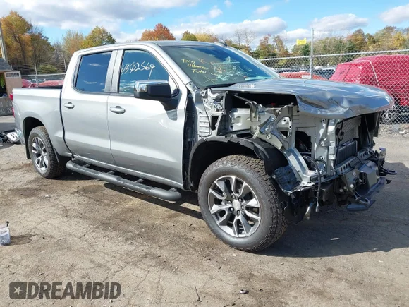 ✅ 2025 Chevrolet Silverado 1500 LT • VIN: 1GCUKDE8XSZ179096 • Лот: 43502569. Опубликован ранее на IAAI с пробегом 1 901 миль. Бесплатный доступ к архиву аукционных продаж из США и подробный отчёт об истории автомобиля на DreamBid. Изображение 1.