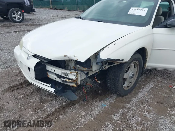 ✅ 2004 Chevrolet Monte Carlo LS • VIN: 2G1WW12E849419192 • Lot: 41580729. Wystawiony na IAAI z przebiegiem 202 742 mil. Bezpłatny archiwum sprzedaży aukcyjnych z USA i szczegółowy raport historii pojazdu na DreamBid. Zdjęcie 6.