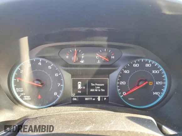 ✅ 2018 Chevrolet Equinox LT • VIN: 3GNAXJEV9JS578531 • Lot: 46433846. Listed on Copart with 96,777 mi. Free auction sales archive from the USA and detailed vehicle history report at DreamBid. Image 9.