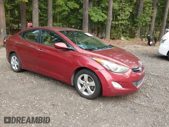 ✅ 2013 Hyundai Elantra GLS • VIN: 5NPDH4AE5DH238902 • Лот: 45630670. Опубликован ранее на IAAI с пробегом 148 517 миль. Бесплатный доступ к архиву аукционных продаж из США и подробный отчёт об истории автомобиля на DreamBid. Изображение 1.
