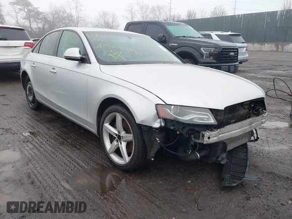 ✅ 2009 Audi A4 Prestige • VIN: WAUMF78K79N031614 • Lot: 44103793. Listed on IAAI with Not provided. Free auction sales archive from the USA and detailed vehicle history report at DreamBid. Image 1.
