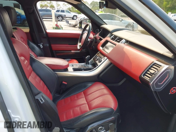 ✅ 2017 Land Rover Range Rover Sport Autobiography • VIN: SALWV2FE9HA130030 • Lot: 42324581. Listed on IAAI with 123,932 mi. Free auction sales archive from the USA and detailed vehicle history report at DreamBid. Image 5.