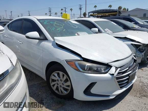 ✅ 2018 Hyundai Elantra SE • VIN: 5NPD74LFXJH259863 • Lot: 45327840. Listed on IAAI with 45,501 mi. Free auction sales archive from the USA and detailed vehicle history report at DreamBid. Image 1.