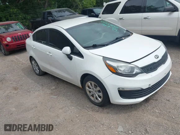 ✅ 2016 Kia Rio LX • VIN: KNADM4A30G6557484 • Lot: 45267553. Listed on IAAI with 149,354 mi. Free auction sales archive from the USA and detailed vehicle history report at DreamBid. Image 1.