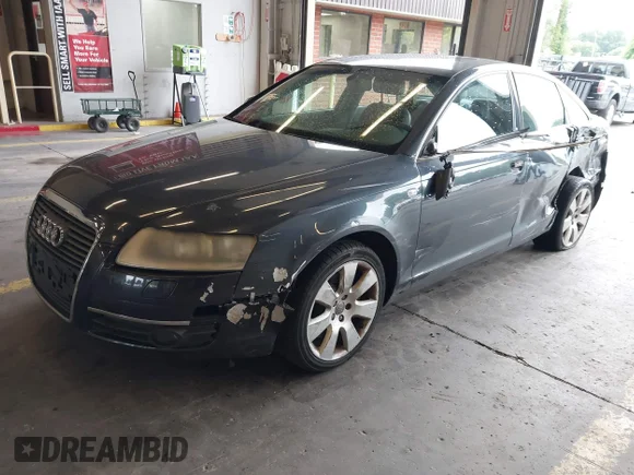 ✅ 2007 Audi A6 4.2L • VIN: WAUDV74F17N073365 • Лот: 42934703. Опубліковано раніше на IAAI з пробігом 276 446 миль. Безкоштовний доступ до архіву аукціонних продажів зі США та докладний звіт про історію автомобіля на DreamBid. Зображення 2.