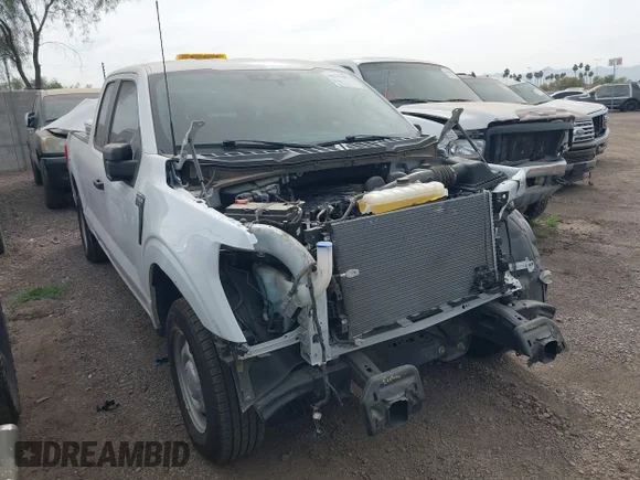 ✅ 2023 Ford F-150 XL • VIN: 1FTEX1CBXPKD85960 • Lot: 44241687. Wystawiony na IAAI z przebiegiem 52 915 mil. Bezpłatny archiwum sprzedaży aukcyjnych z USA i szczegółowy raport historii pojazdu na DreamBid. Zdjęcie 1.