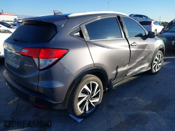 ✅ 2019 Honda HR-V Sport • VIN: 3CZRU5H12KG702447 • Lot: 44093334. Wystawiony na IAAI z przebiegiem 115 526 mil. Bezpłatny archiwum sprzedaży aukcyjnych z USA i szczegółowy raport historii pojazdu na DreamBid. Zdjęcie 4.